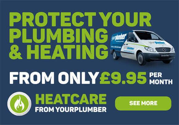 Protect Your Plumbing and Heating from only £9.95 per month - Heatcare from YourPlumber - See More